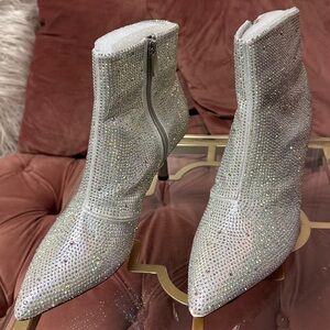 New Sparkle Booties Size 7.5